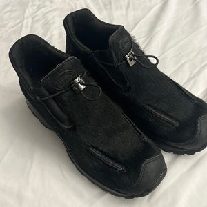 Tecnica Goat Hair Black Boots Size 7